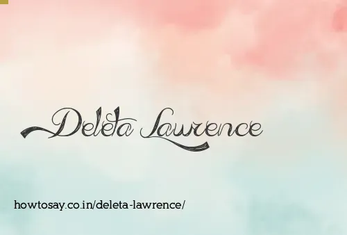 Deleta Lawrence
