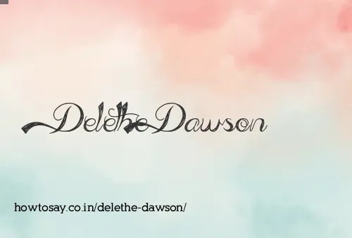 Delethe Dawson