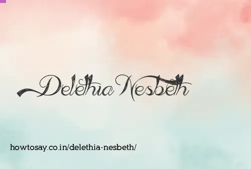 Delethia Nesbeth