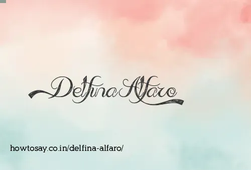 Delfina Alfaro