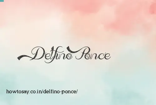Delfino Ponce