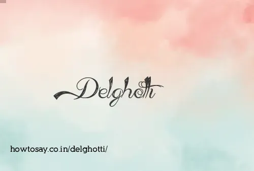 Delghotti