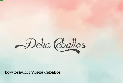 Delia Ceballos