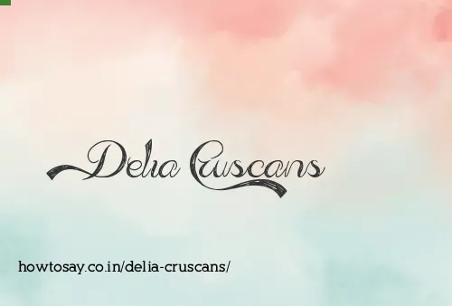 Delia Cruscans