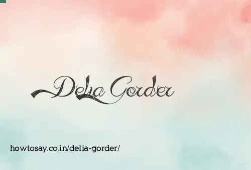 Delia Gorder