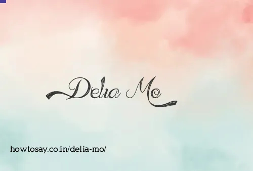 Delia Mo