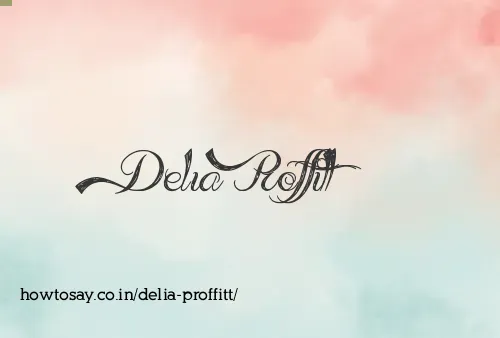Delia Proffitt
