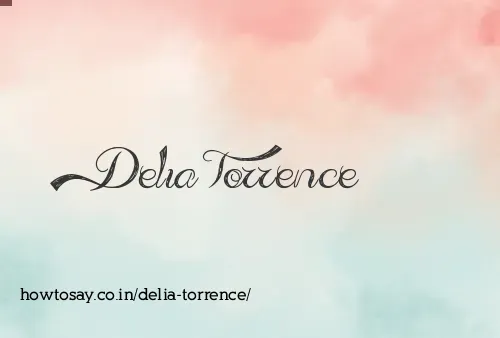 Delia Torrence