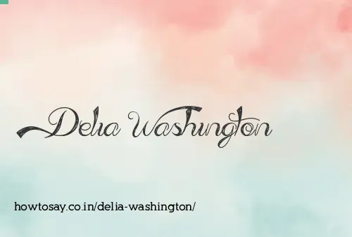 Delia Washington