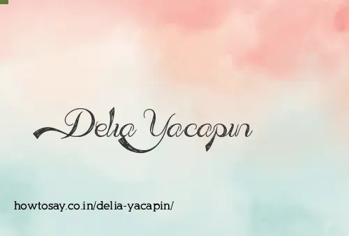 Delia Yacapin