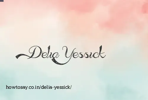 Delia Yessick