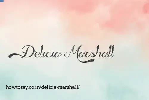 Delicia Marshall