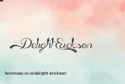 Delight Erickson