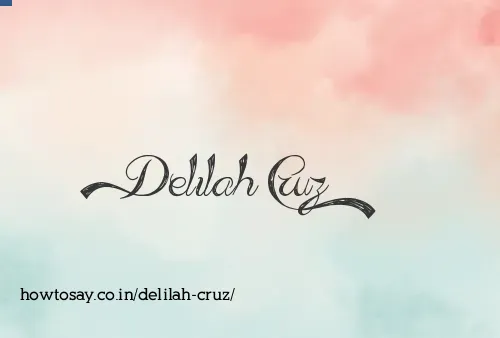Delilah Cruz