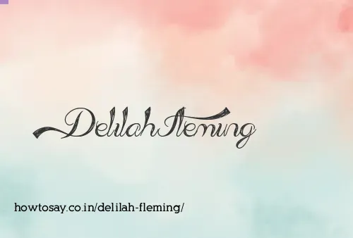 Delilah Fleming