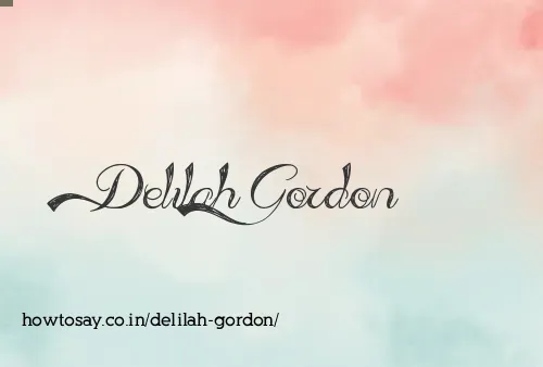 Delilah Gordon