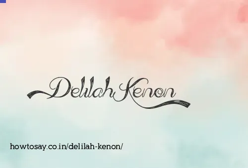 Delilah Kenon