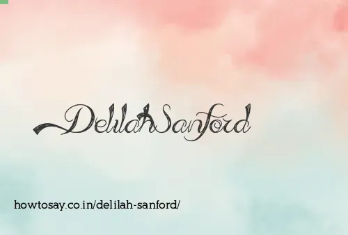 Delilah Sanford