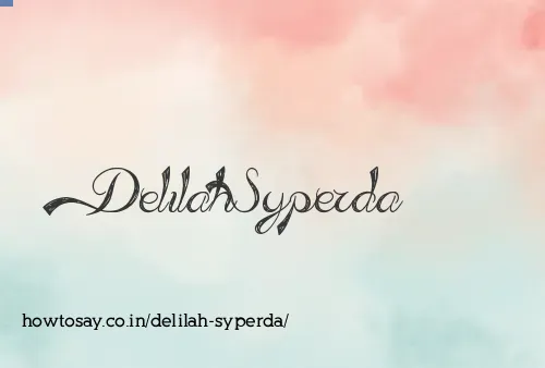 Delilah Syperda