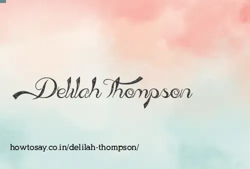 Delilah Thompson