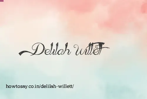 Delilah Willett
