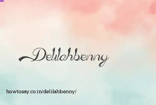 Delilahbenny