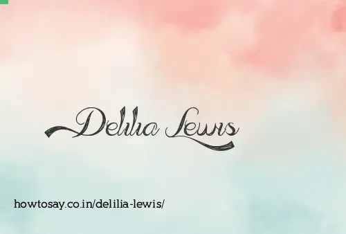 Delilia Lewis