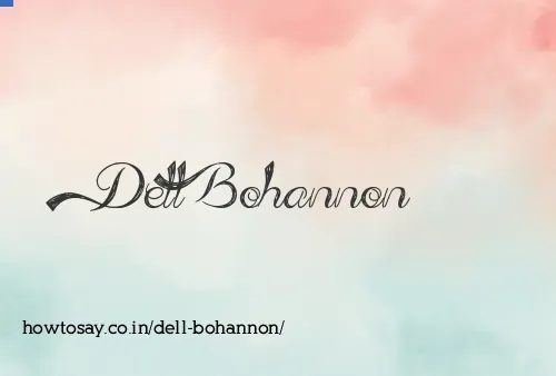 Dell Bohannon