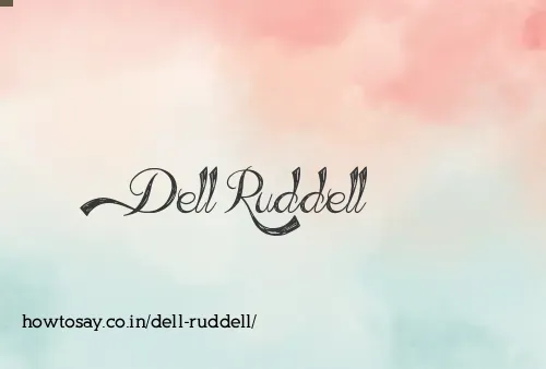 Dell Ruddell