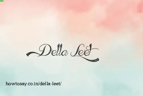 Della Leet