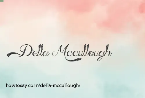 Della Mccullough