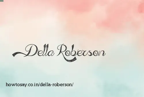 Della Roberson