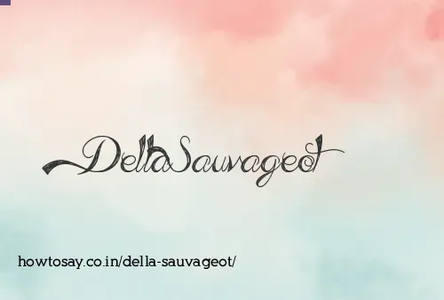 Della Sauvageot