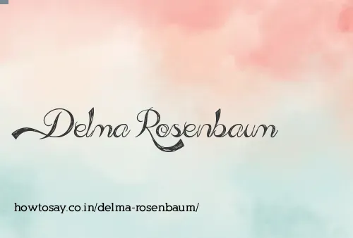 Delma Rosenbaum
