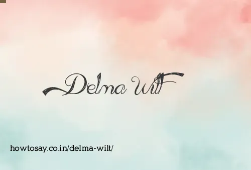 Delma Wilt