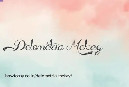 Delometria Mckay