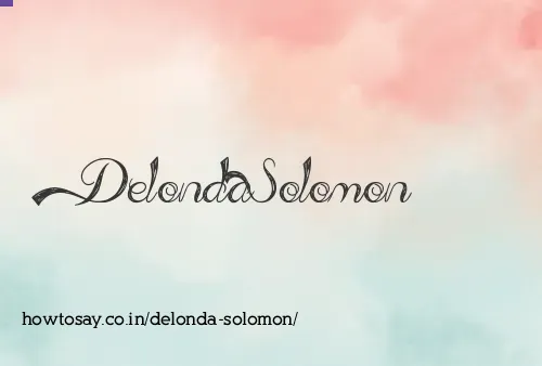 Delonda Solomon