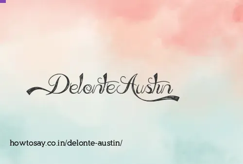 Delonte Austin