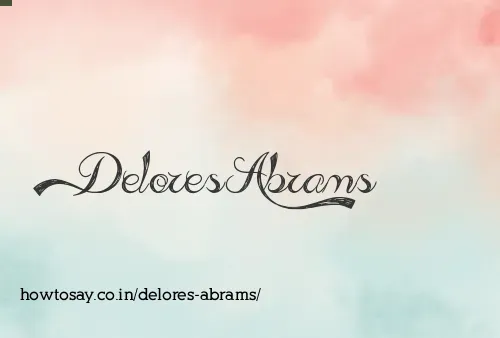 Delores Abrams
