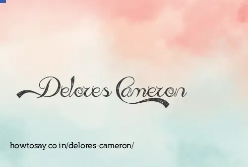 Delores Cameron
