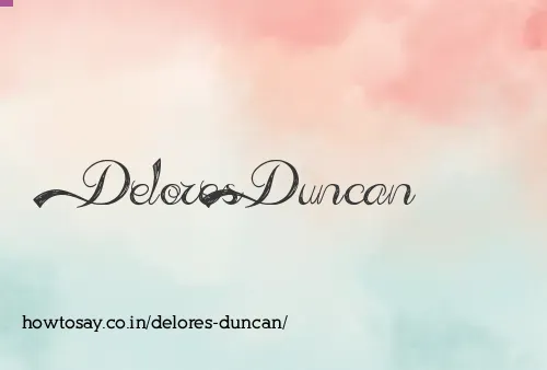 Delores Duncan