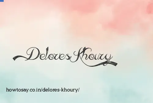 Delores Khoury