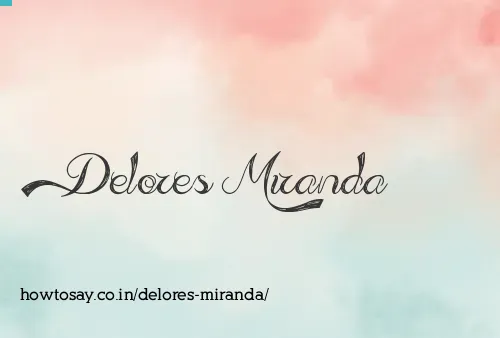 Delores Miranda