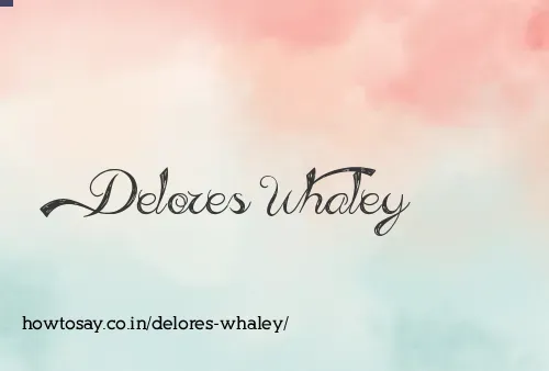 Delores Whaley