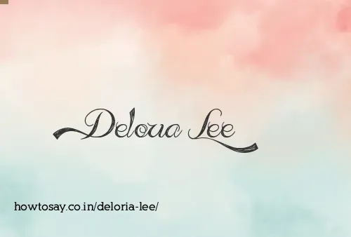 Deloria Lee