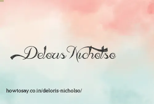 Deloris Nicholso