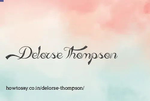 Delorse Thompson