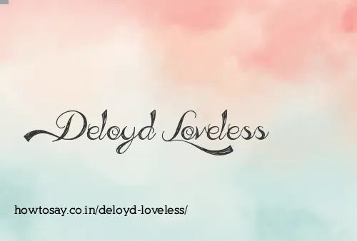 Deloyd Loveless