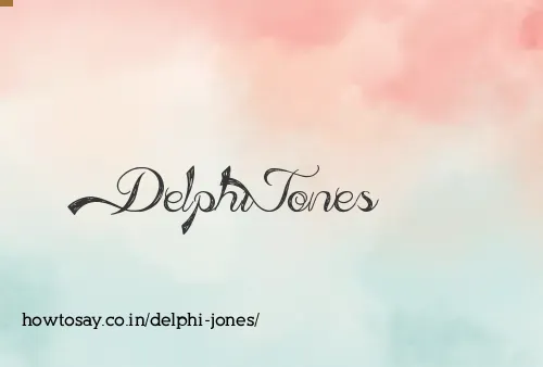 Delphi Jones