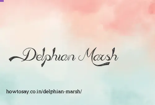 Delphian Marsh
